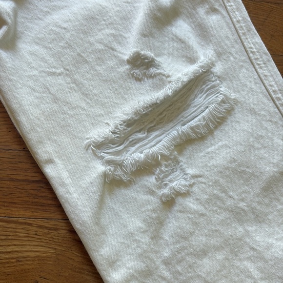 Reformation Jeans - white - size 30 - cowboy high rise straight jeans - Picture 3 of 6